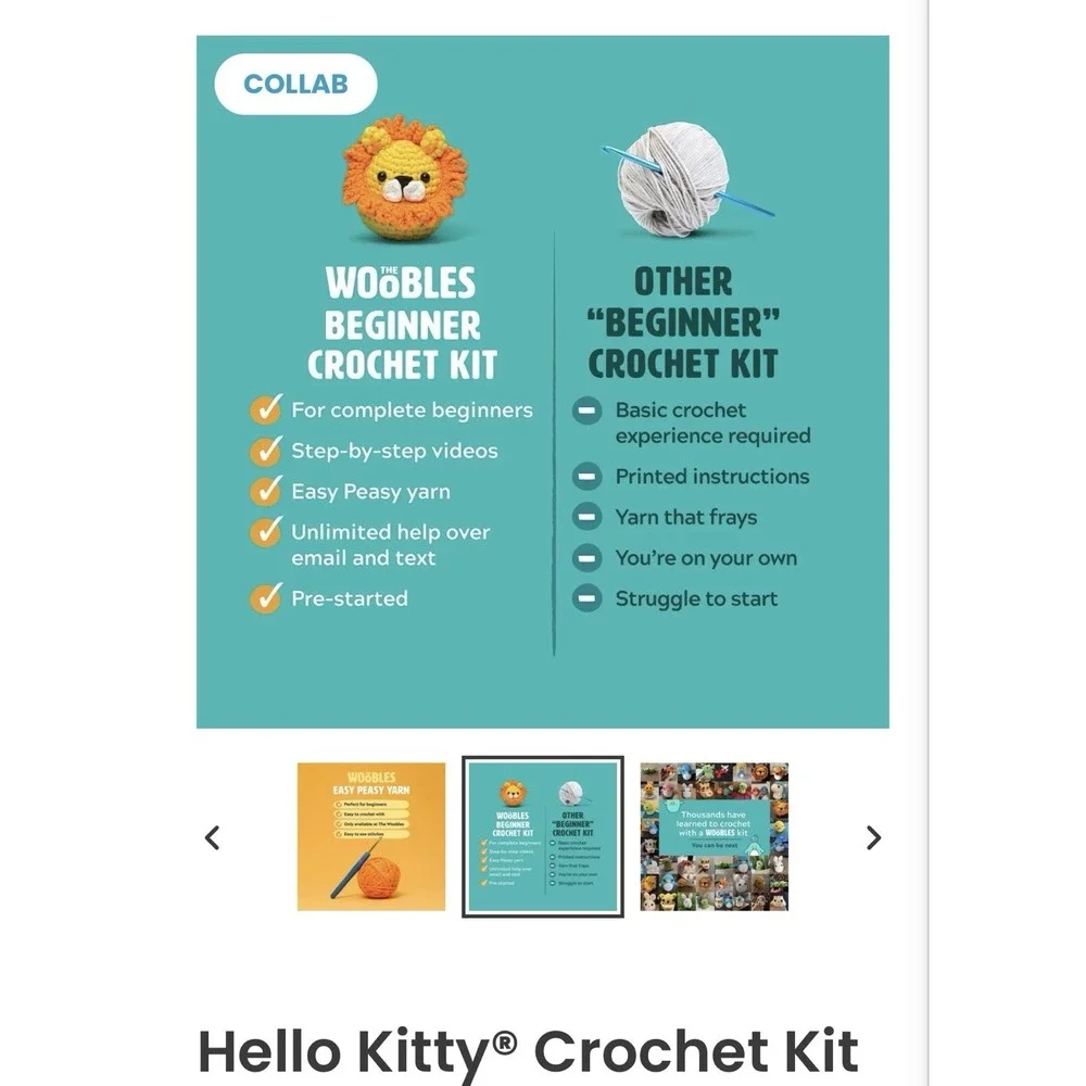 N/A woobles crochet